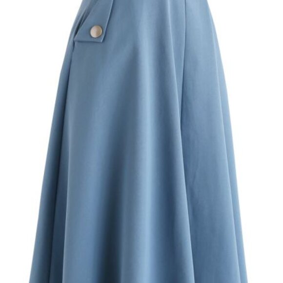 Harry Potter Beauxbatons Fleur Delacour Costume Blue Skirt and Blouse - Picture 5 of 9